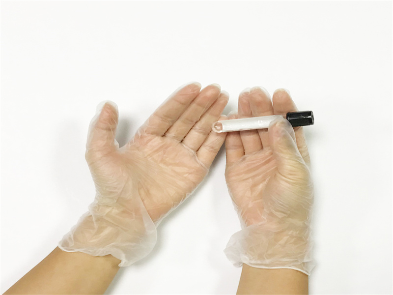 Lightly powdered Disposable Vinyl Protective Gloves