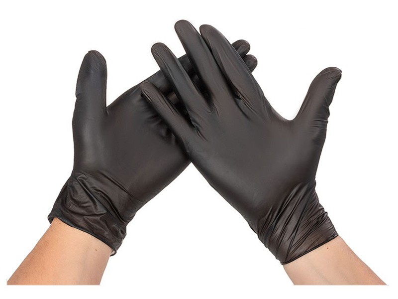 What industries are nitrile gloves suitable for?