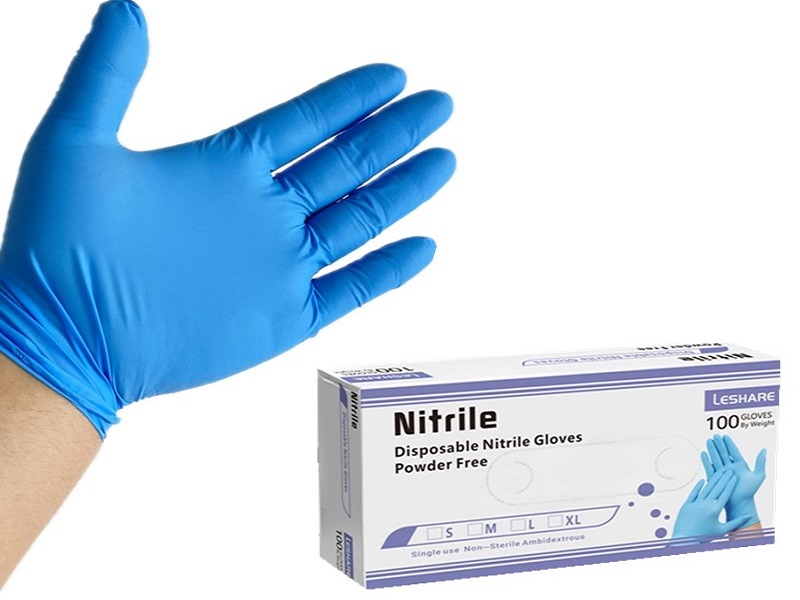 Disposable Powder Free Nitrile Gloves