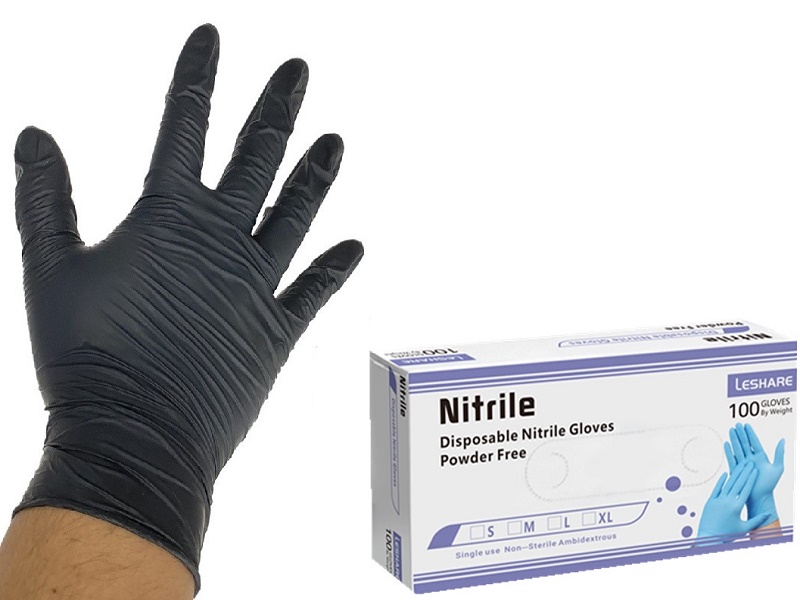 Wholesale Powder Free Food Safe Disposable Nitrile Gloves