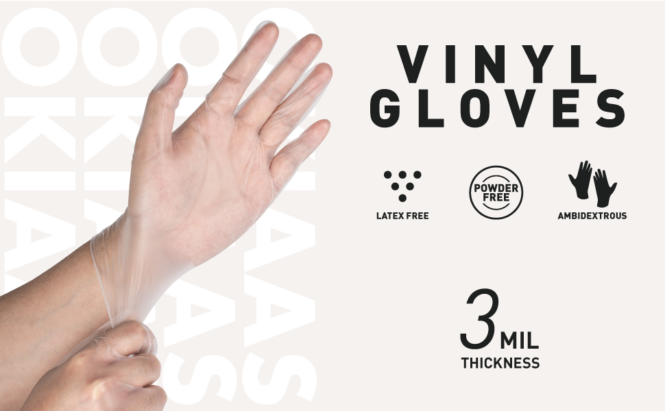 Five Reasons Vinyl Gloves are Handy