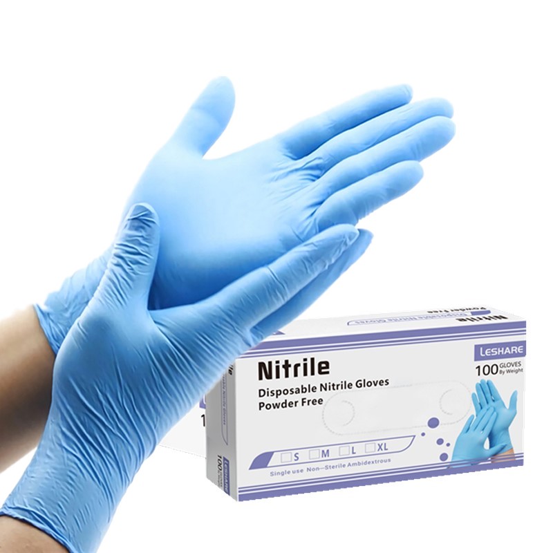 Blue Nitrile Gloves